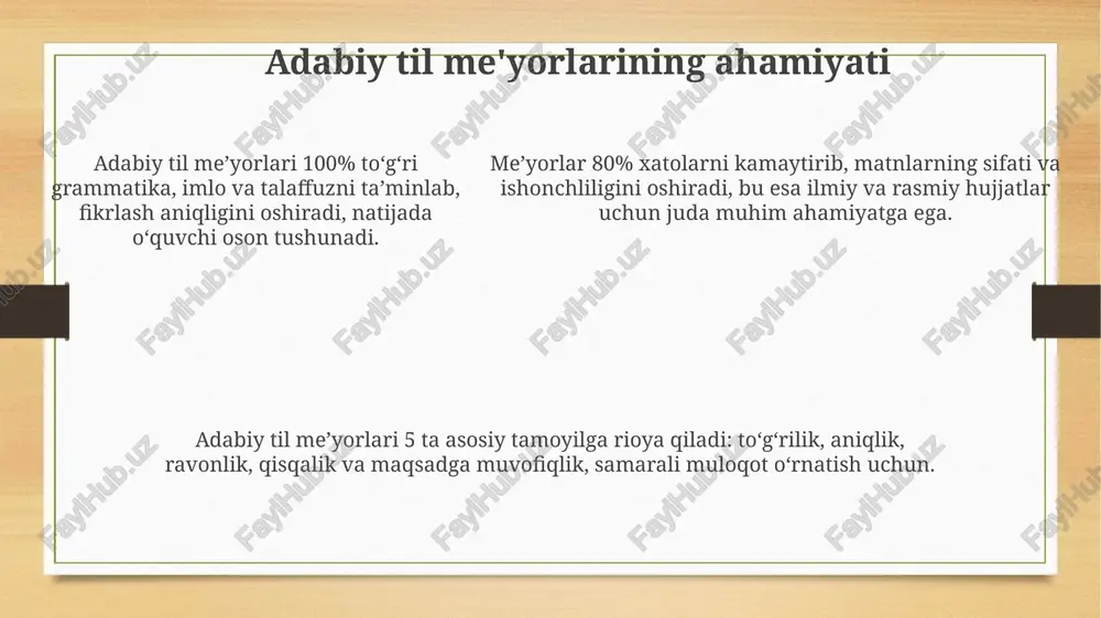 hujjatlar va adabiy til me'yorlari - Page 5