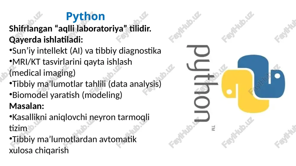 obyektga yo’naltirilgan dasturlash tillari (oop – object oriented programming) - Page 5