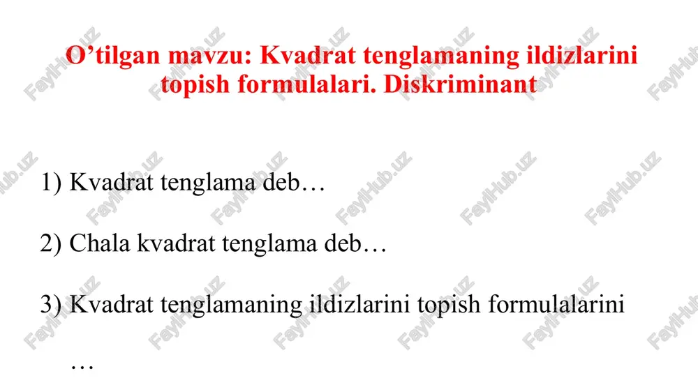 viyetteoremasi.kvadratuchhadnichiziqliko’paytuvchilargaajratish - Page 5