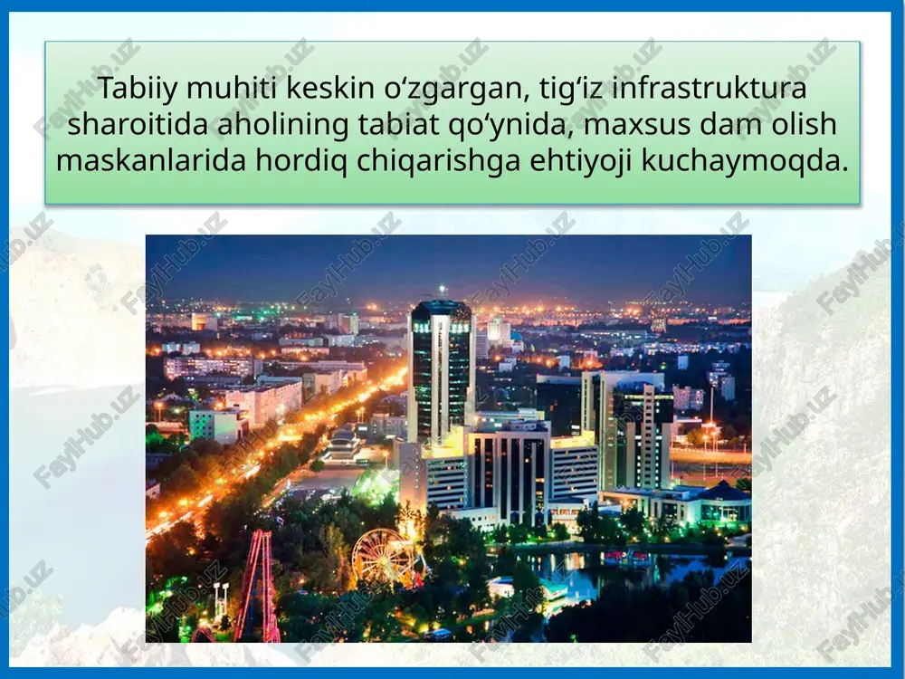 o‘zbekistondarekreatsiya va turizm - Page 5