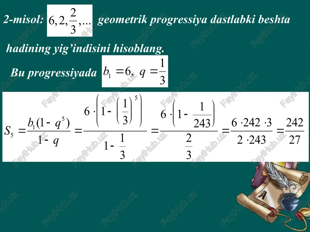 geometrik progressiya - Page 5