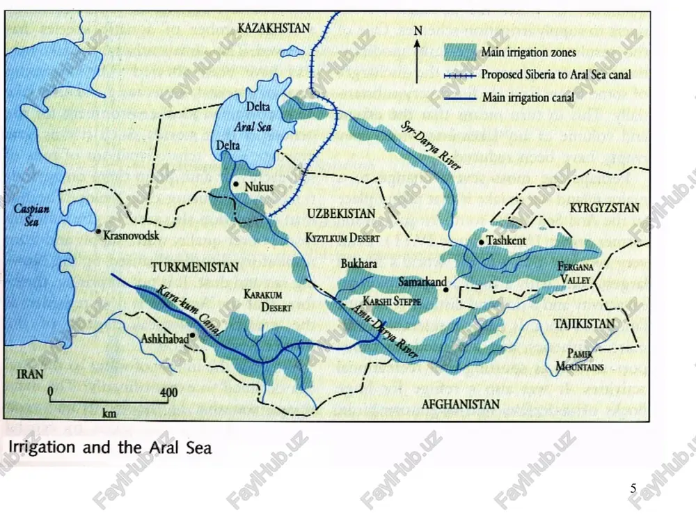 global problem in the aral sea - Page 5