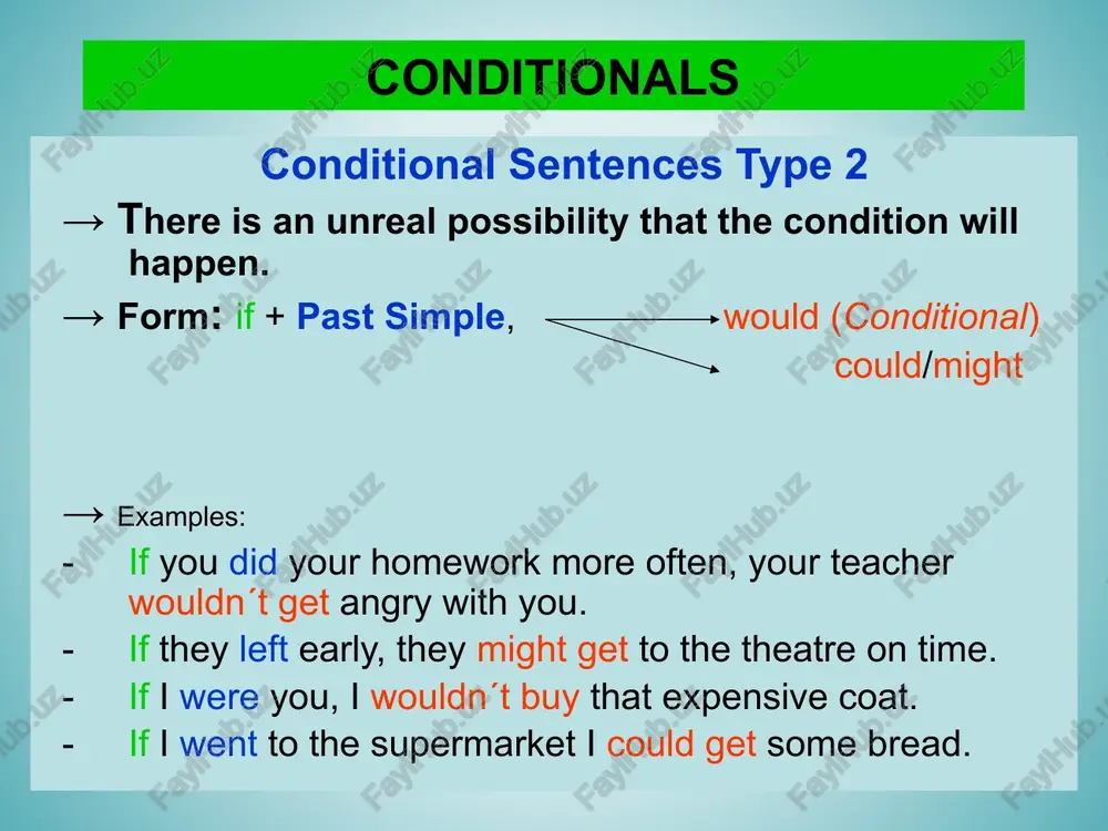 conditionals - Page 5