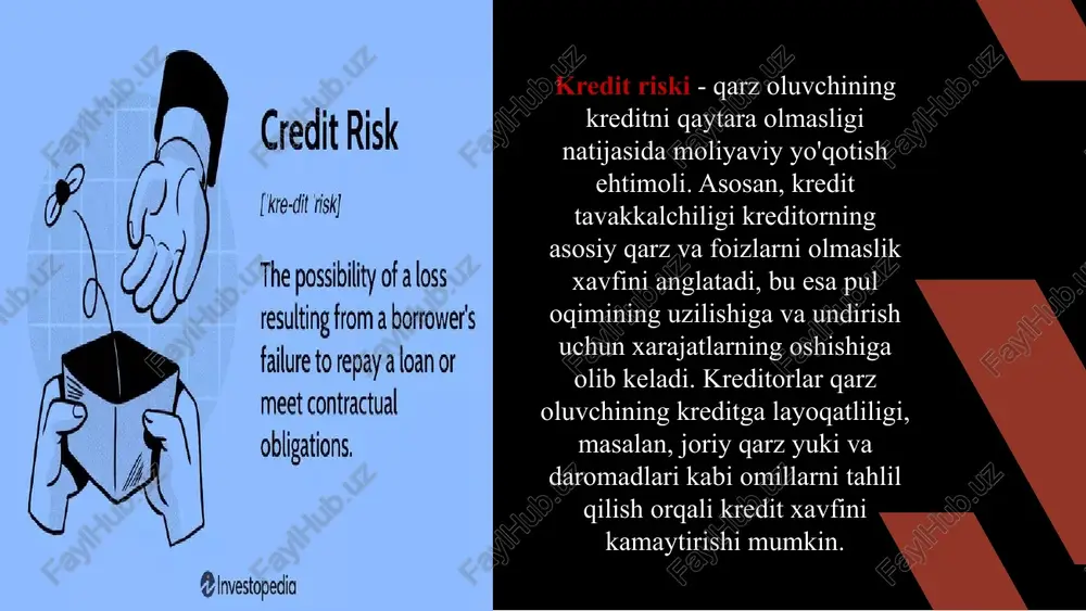 moliyaviy risklarni boshqarish usullari - Page 5