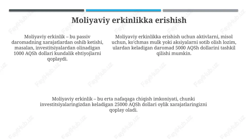 boy ota va kambagʻal ota kitobi mazmuni - Page 5