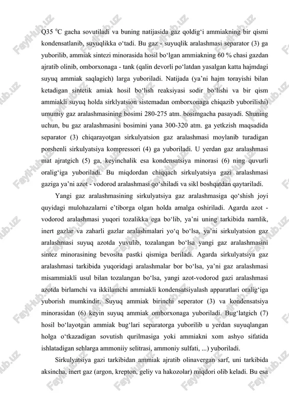 obshey ximicheskoy texnologii. m:visshaya shkola, 1973. 8. atroshenko v.i. kurs texnologii svyazannogo azota m:l: ximiya 1968. 9. atroshenko v.i. texnologiya svyazannogo azota m-l. gosxim izd. 10. amelin a.g. proizvodstvo sernoy kislotœ.m.l. ximiya.1967. 11. volfkovich s.i. obshaya ximicheskaya texnologiya m.l.gosximizdatelstvo. 1963. 12. feyxsfel v.o. ruban v.l. laboratorniy praktikum po texnologii osnovnogo organicheskogo sinteza m:l. ximiya. 1966. 13. yu. m. butt, v.v. timashev i drugie «praktikum po ximicheskoy texnologii vyajuќix materialov»