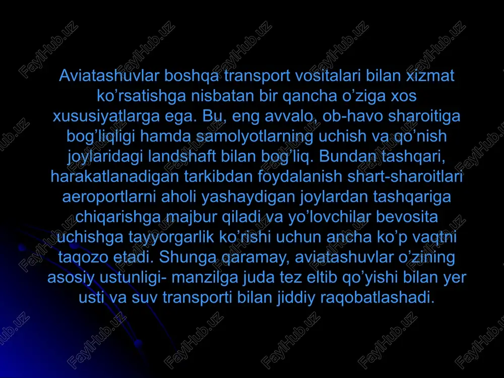 turizmda transport xizmatlarini tashkil etish - Page 5