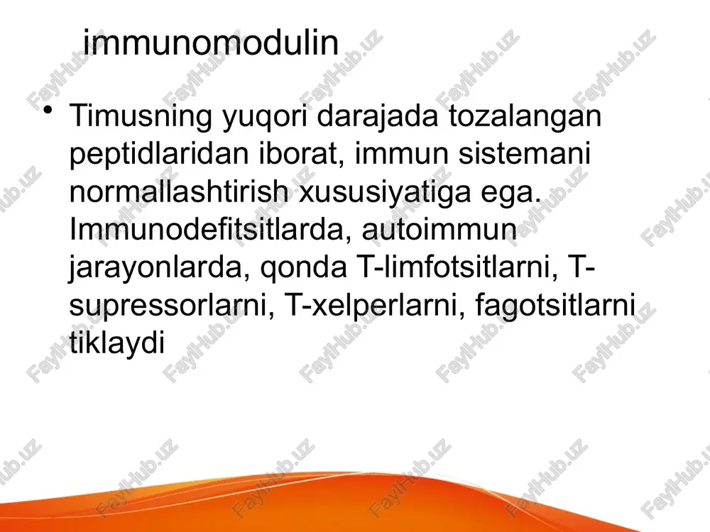 immunitetga ta’sir etuvchi moddalar.allergik kasalliklarda qo’llaniladigan moddalar - Page 5