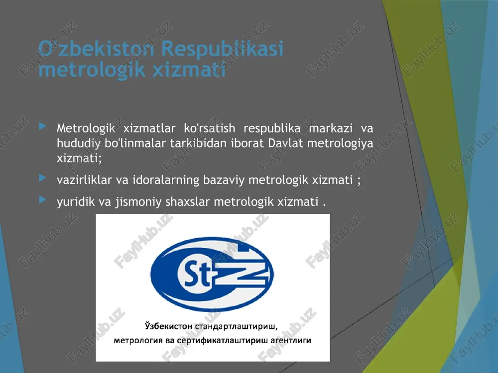 o'zbekiston respublikasi metrologik xizmati - Page 5