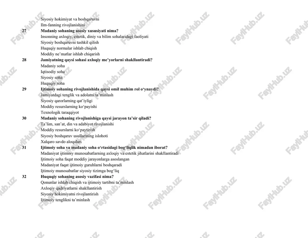 haqiqiyligiga shubha bildiradi bilimni butunlay inkor qiladi har qanday e’tiqodga asoslanadi bilimni mutlaq haqiqat deb biladi 47 “bilim – bu asoslangan ishonch” degan fikr qaysi sohaga tegishli? falsafiy gnoseologiya matematik nazariya eksperimental yondashuv axloqshunoslik 48 kundalik amaliy bilim qanday xarakterlanadi? tajribaga asoslangan, lekin tartibsiz nazariy isbotlangan faqat ilmiy bilishga asoslangan fan qoidalariga mos kelmaydi 49 falsafaning asosiy vazifalaridan biri qaysi? insonning dunyoda ma'naviy mo‘ljal olishiga yordam berish texnik jarayonlarni rivojlantirish iqtisodiy qonuniyatlarni tahlil qilish san’at asarlarini yaratish 50 noilmiy bilimning eng birinchi shakli nima? kundalik amaliy bilim fizikaviy bilim kimyoviy bilim radikal bilim 51 relyativizm nima? haqiqat nisbiy va vaqtinchalikdir haqiqat mutlaq va o‘zgarmasdir haqiqatning ilmiy asosi yo‘qdir haqiqat shaxsiy e’tiqodga asoslanadi 52 mifologik bilimning asosiy xususiyati nima? borliqning ongdagi g’ayritabiiy in’ikosi haqiqiy ilmiy bilimlarni aks ettirish ijtimoiy munosabatlarni o‘rganish faqat diniy ta’limotga asoslanish 53 gnoseologiyada “optimizm” qanday ta’limot? dunyo bilish mumkinligi haqidagi ta’limot bilish imkoni yo‘q haqiqat mutlaq emas …