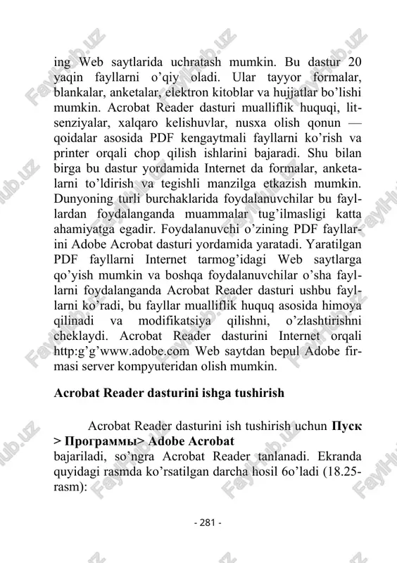 fine reader dasturi va unda ishlash texnologiyasi - Page 5