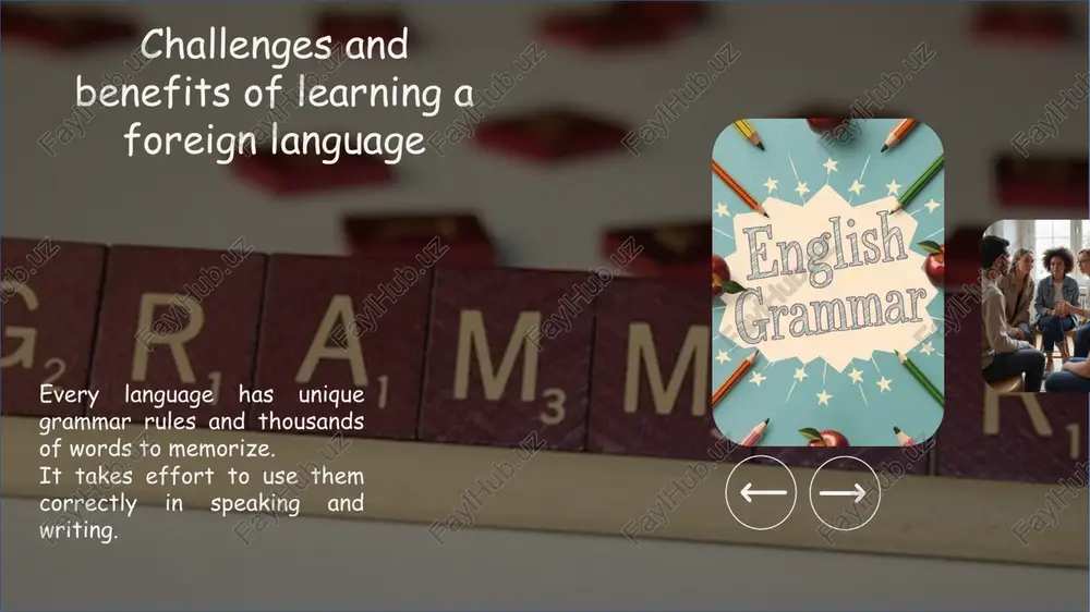 write about challenges and benefits of learning a foreign language. - Page 5