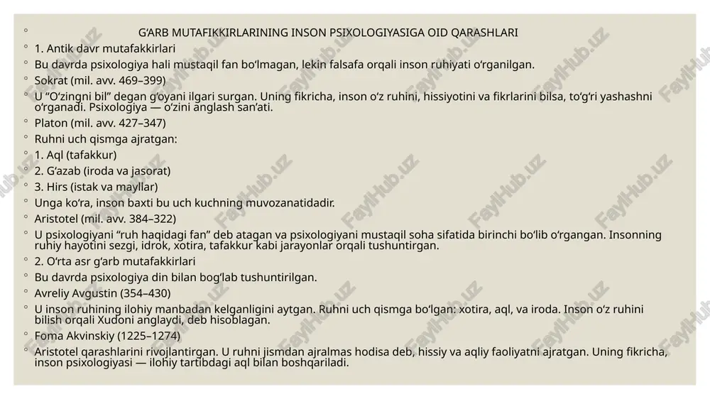 sharq mutafakkrlaring psixologik qarashlari - Page 5