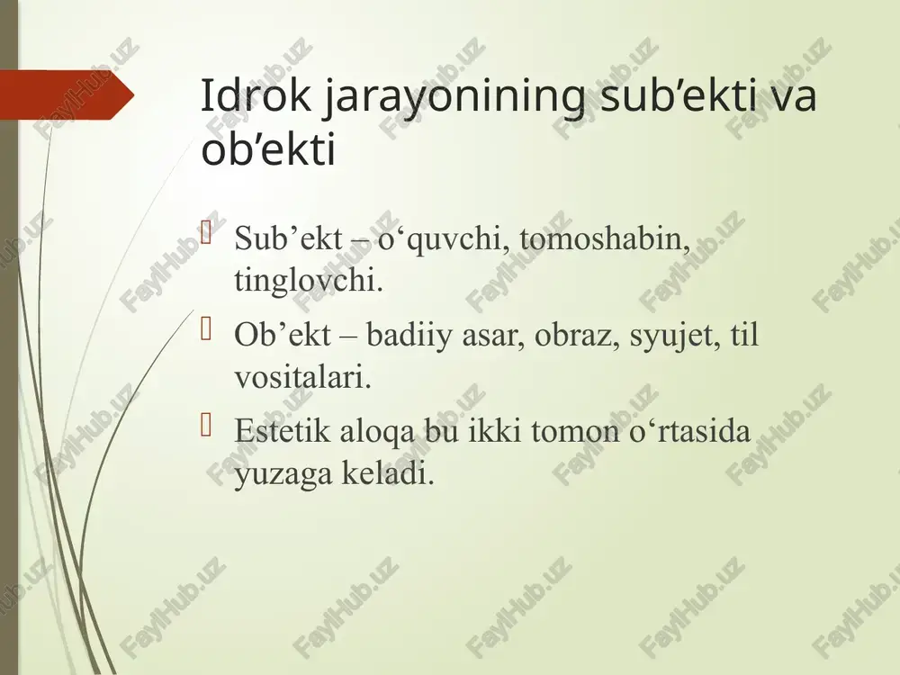 badiiy asarni estetik idrok etish - Page 5