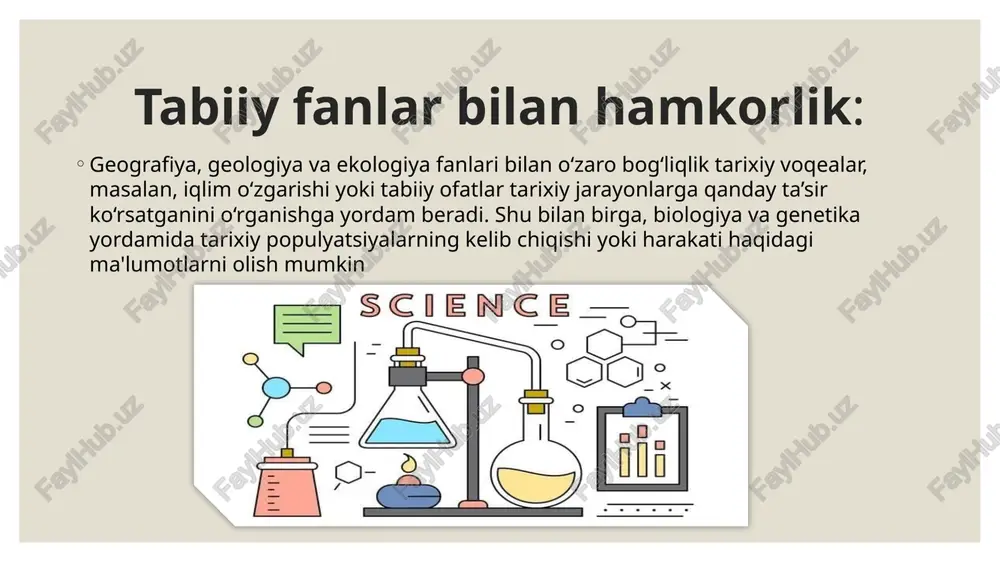 tarixfani tatqiqotlarida fanlar aro yondashuvi - Page 5