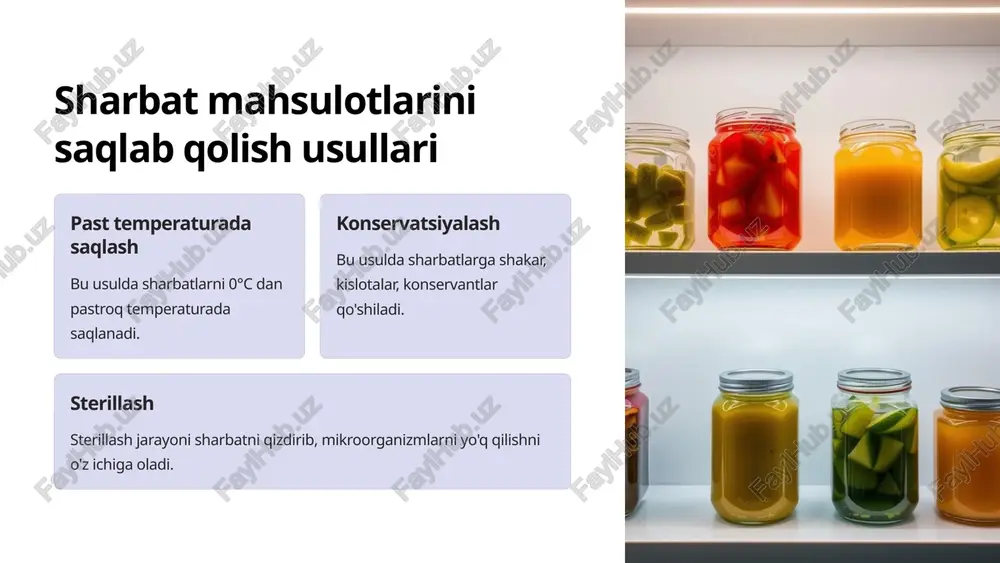 rezavor va danakli mevalardan sharbat olish texnologiyasi - Page 5