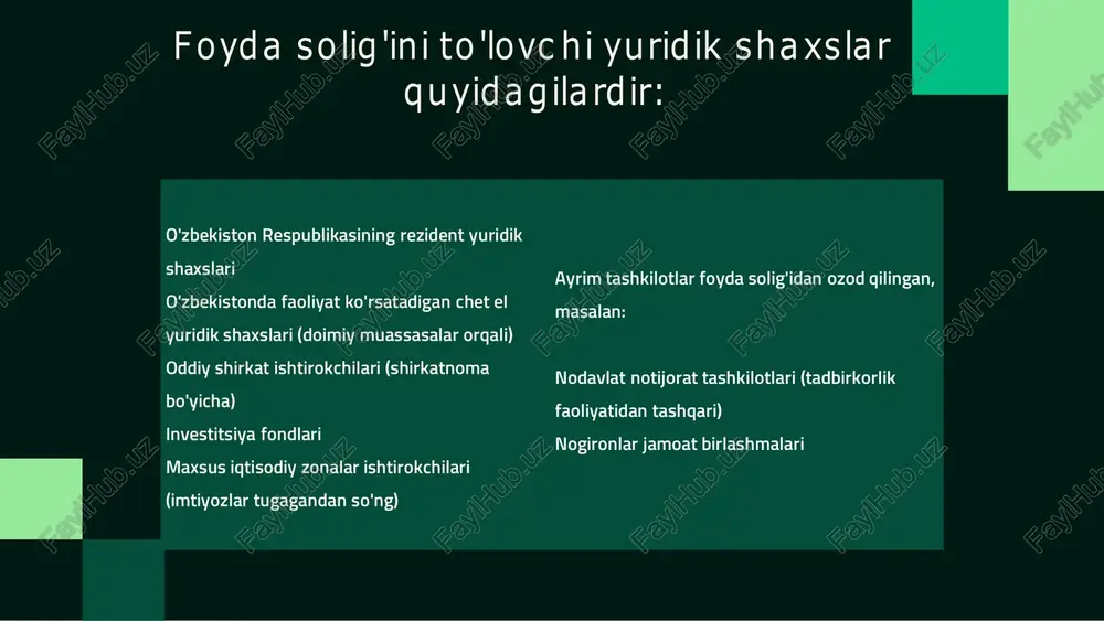 foyda solig'i - Page 5