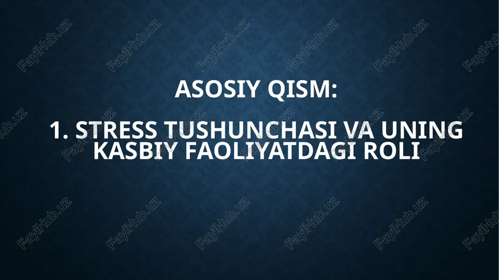 stressni boshqarish usullari - Page 5