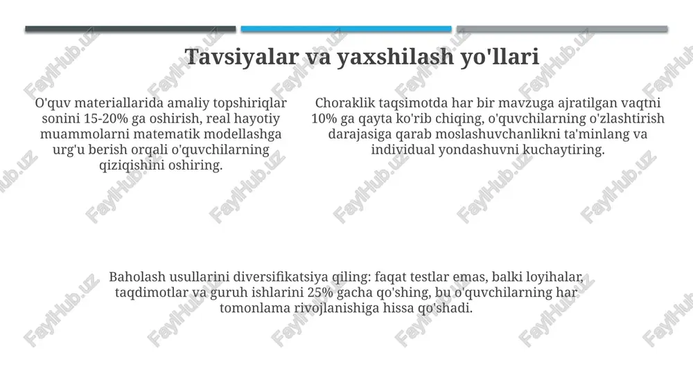 ikkinchisinf matematika dasturlari va materiallar - Page 5