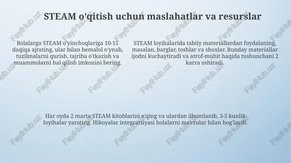 steam mashg'ulotlari - Page 5