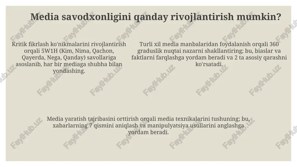 media savodxonlik - Page 5