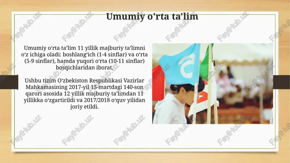 o'zbekiston respublikasi ta'lim tizimi - Page 5