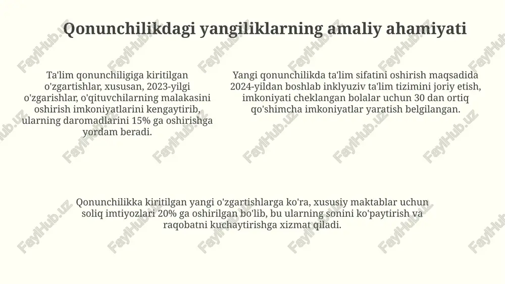 ta'lim qonunchiligimodernizatsiyasi - Page 5