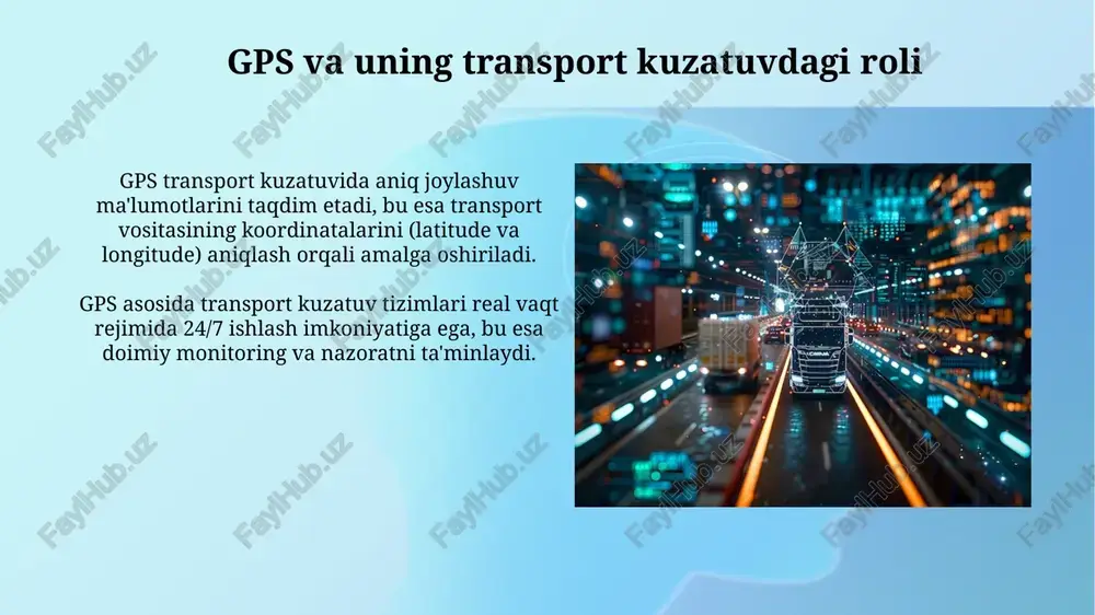 transport kuzatuv tizimlari - Page 5