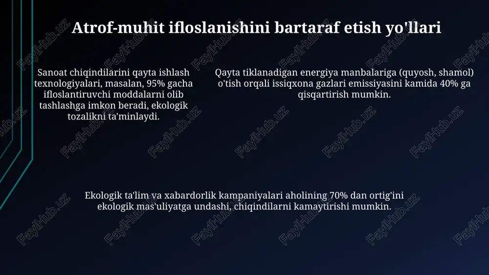 atrof-muhit ifloslanishining sabablari - Page 5