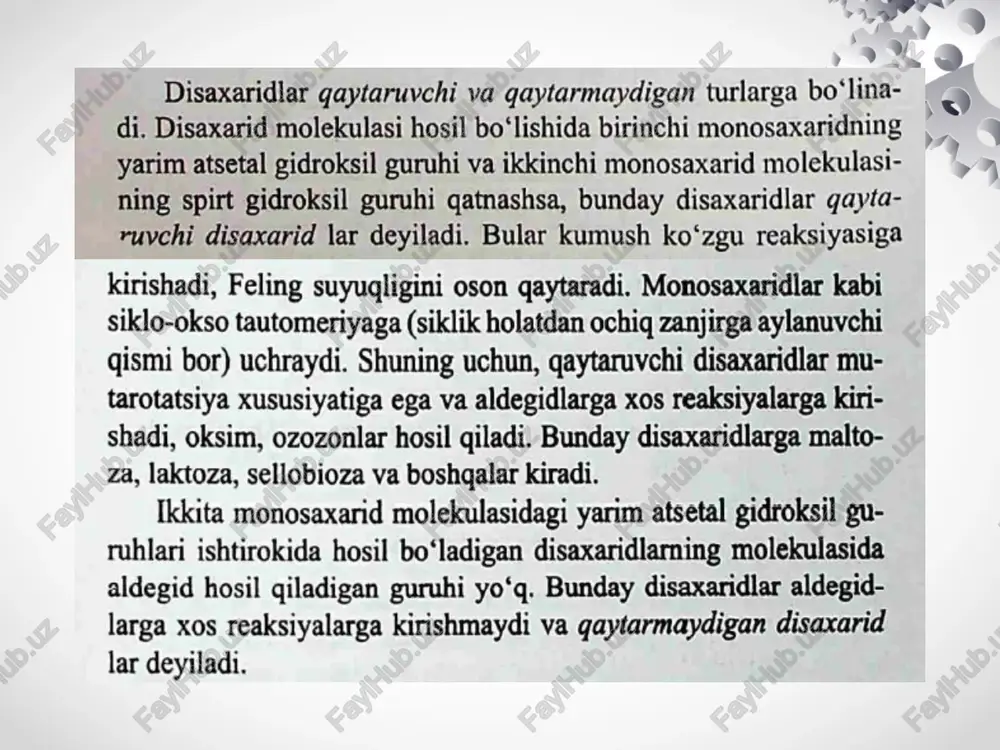 di - va polisaxaridlar. di va polisaxaridlar - Page 5