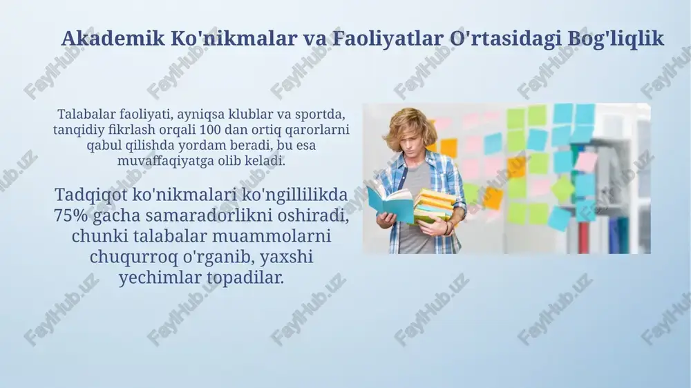 akademik ko'nikmalar: ta’rifi va turlari - Page 5