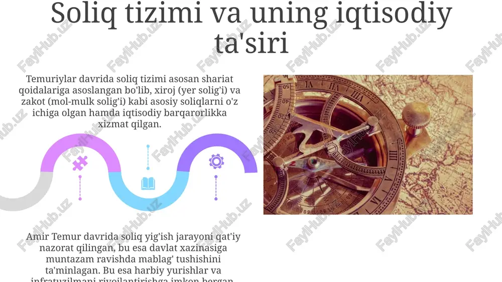 amir temur va temuriylar davridagi iqtisodiy qarashlar - Page 5