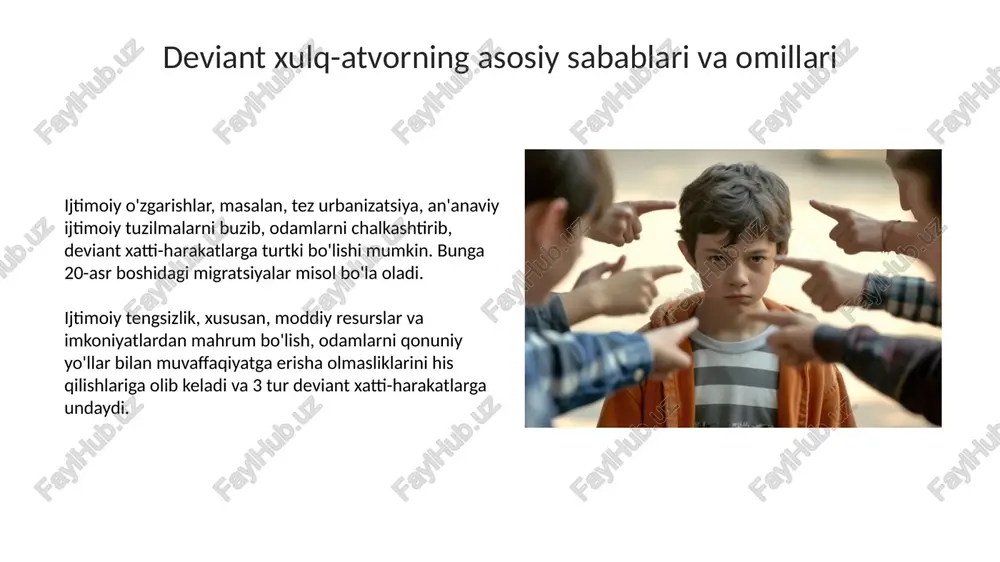 deviant xulq – uning turlari, sabablari va ijtimoiy pedagogning roli - Page 5