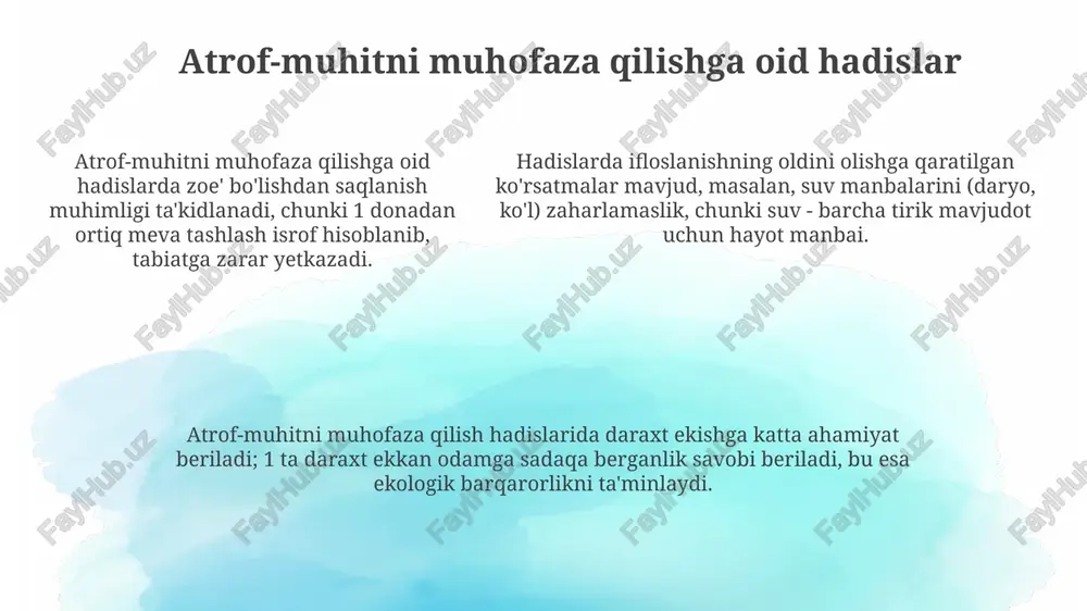 tabiatga oid hadislar - Page 5