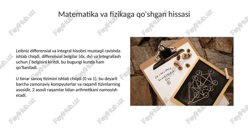 gottfrid leybnits hayoti va ilmiy faoliyati - Page 5