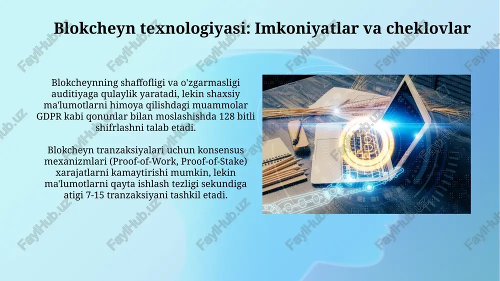 raqamli iqtisodiyot: kriptovalyuta va blokcheyn roli - Page 5