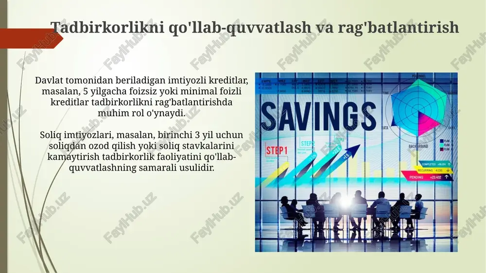 tadbirkorlik faoliyati va tadbirkorlik kapitali - Page 5