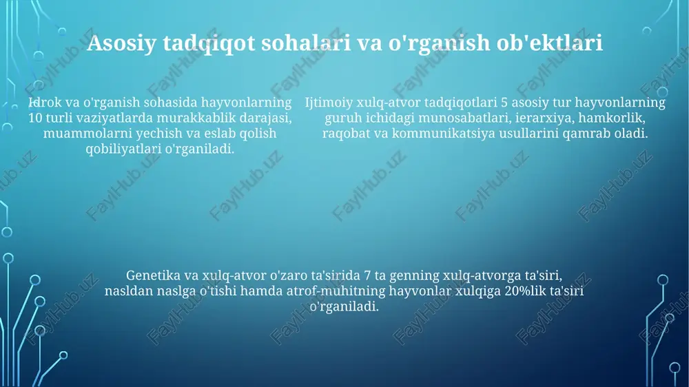 zoopsixologiya va qiyosiy psixologiya - Page 5