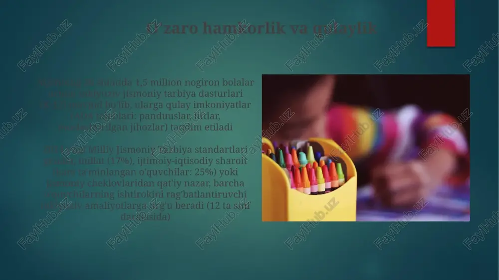 jismoniy tarbiya tizimining umumiy tavsifi - Page 5