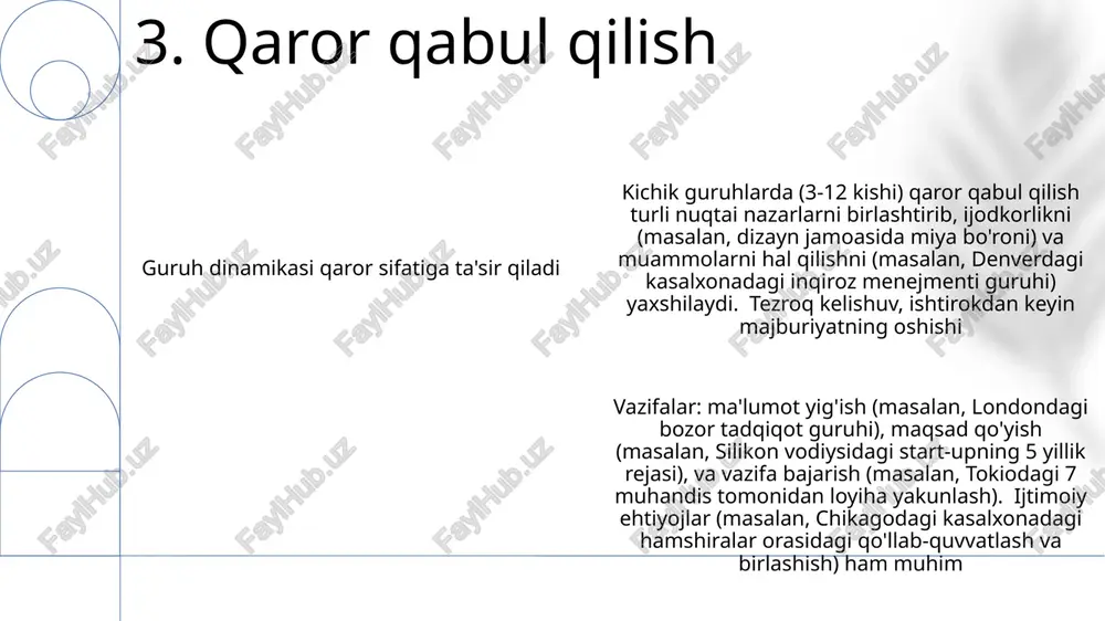kichik guruhlarning funksiyalari - Page 5