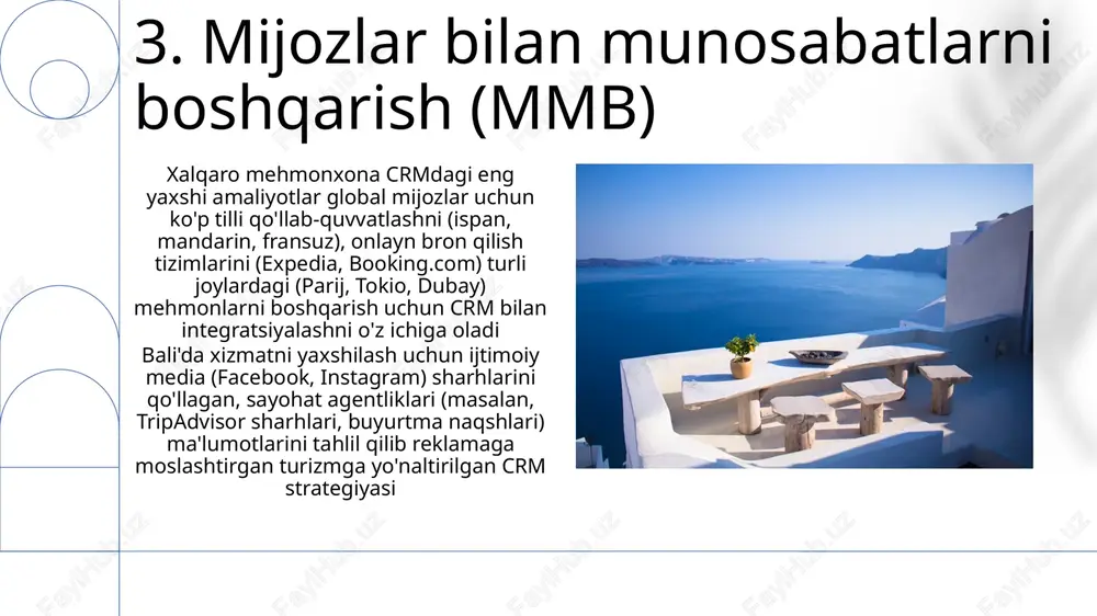 turizmdan mehmonxona biznesini rivojlantirishning xalqaro tajribalari - Page 5