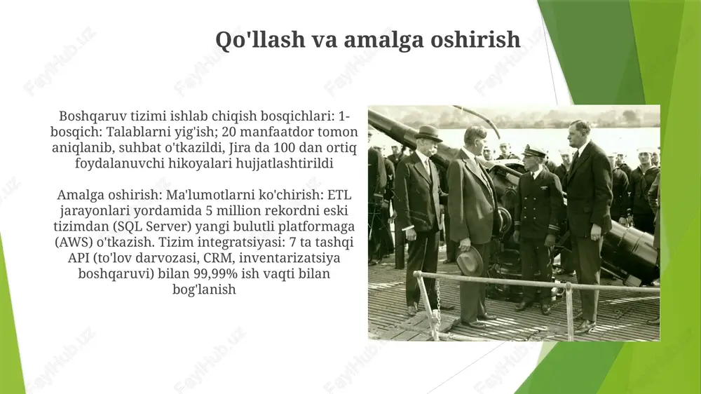sifat menejmenti tizimining rivojlanish bosqichlari - Page 5