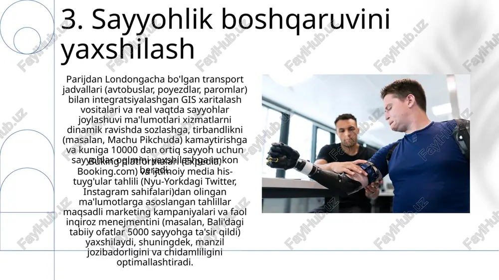 turizmda logistik axborot vositalaridan foydalanish - Page 5