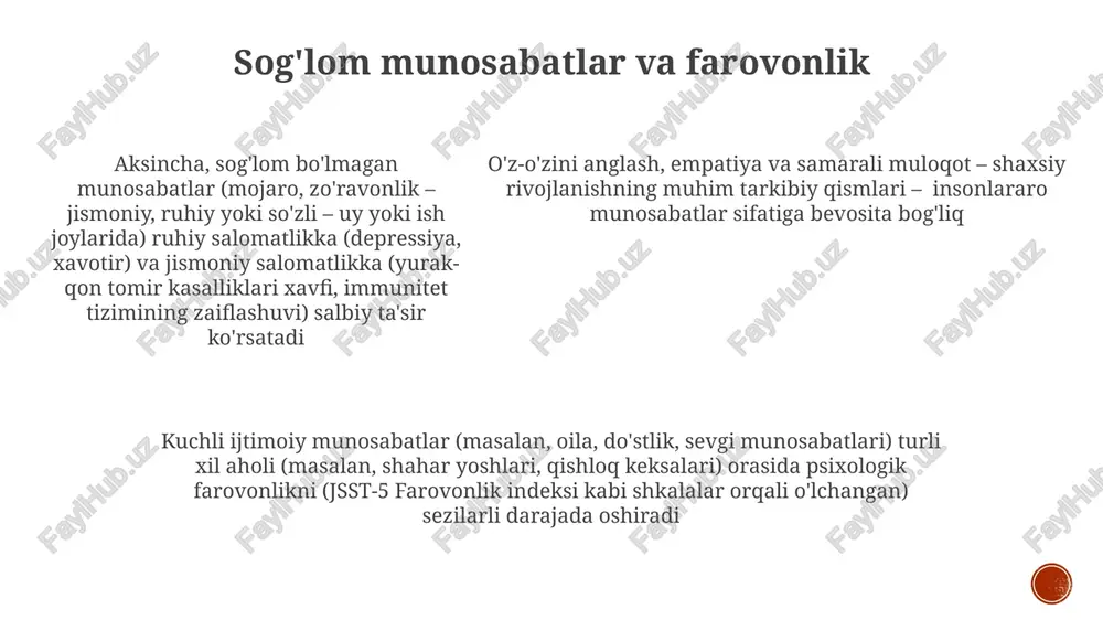 samimiy munosabatlar va hamkorlik ko'nikmalari - Page 5
