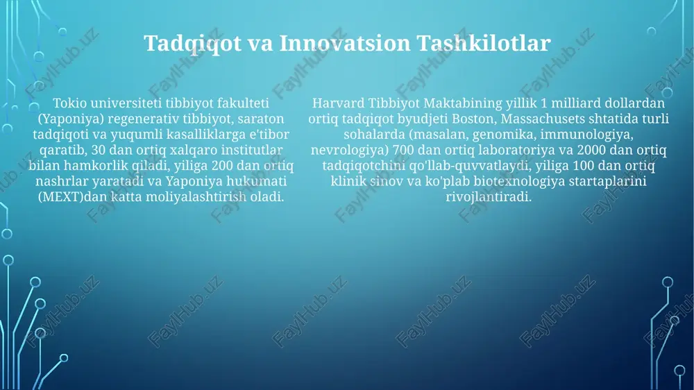 xorijiy mamlakatlarda shifoxona maktablarining faoliyati - Page 5