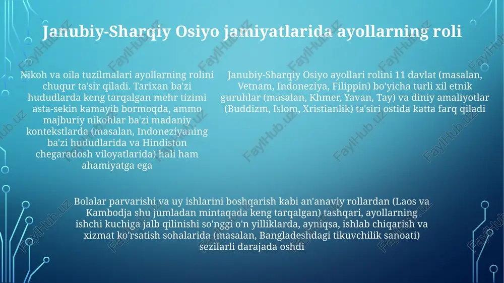 janubiy sharqiy osiyo etnologiyasi - Page 5
