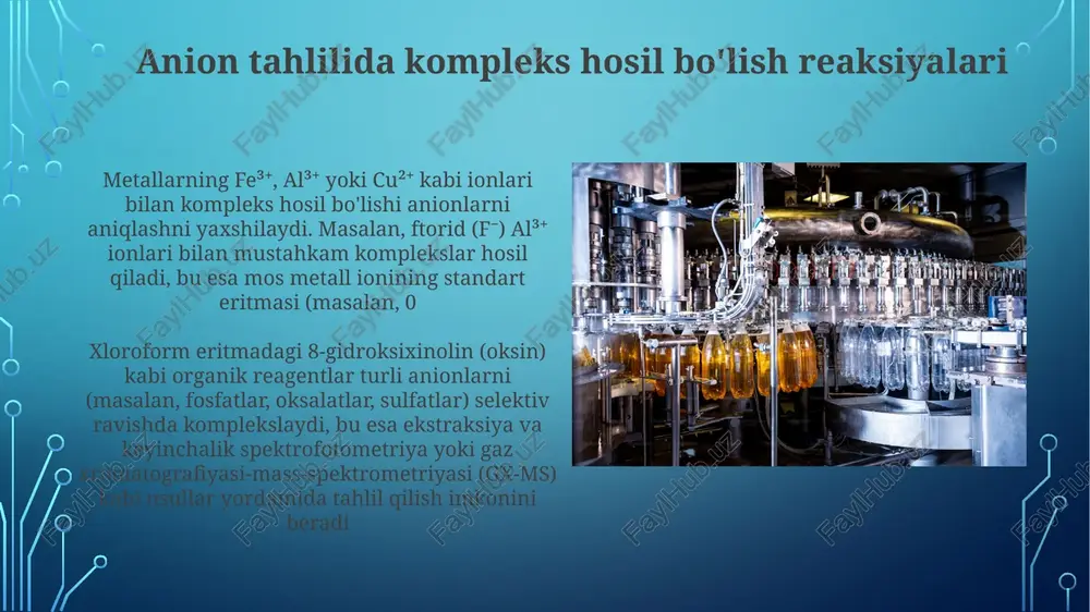 spektrofotometrik usullar va murakkab birikmalar - Page 5