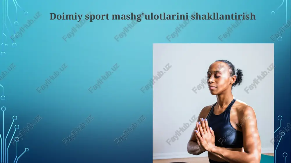 ertalabgi gigiyenik badan tarbiya mashqlarini bajarish - Page 5