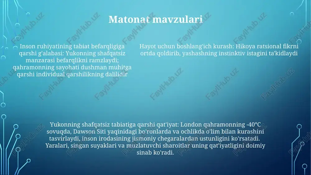 nson ruhiyatining haddan tashqari qiyinchiliklarga nisbatan chidamliligini ko'rsatadi e'tiboringiz uchun rahmat @taqdimot_robot image1.png image2.png image3.png image4.png image5.png