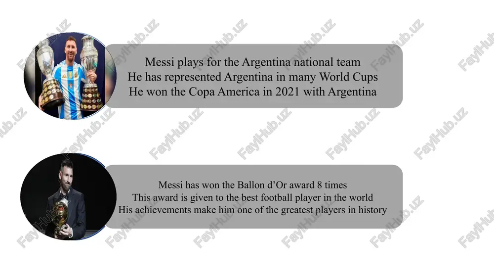 my fovorite player is messi pptx - Page 5